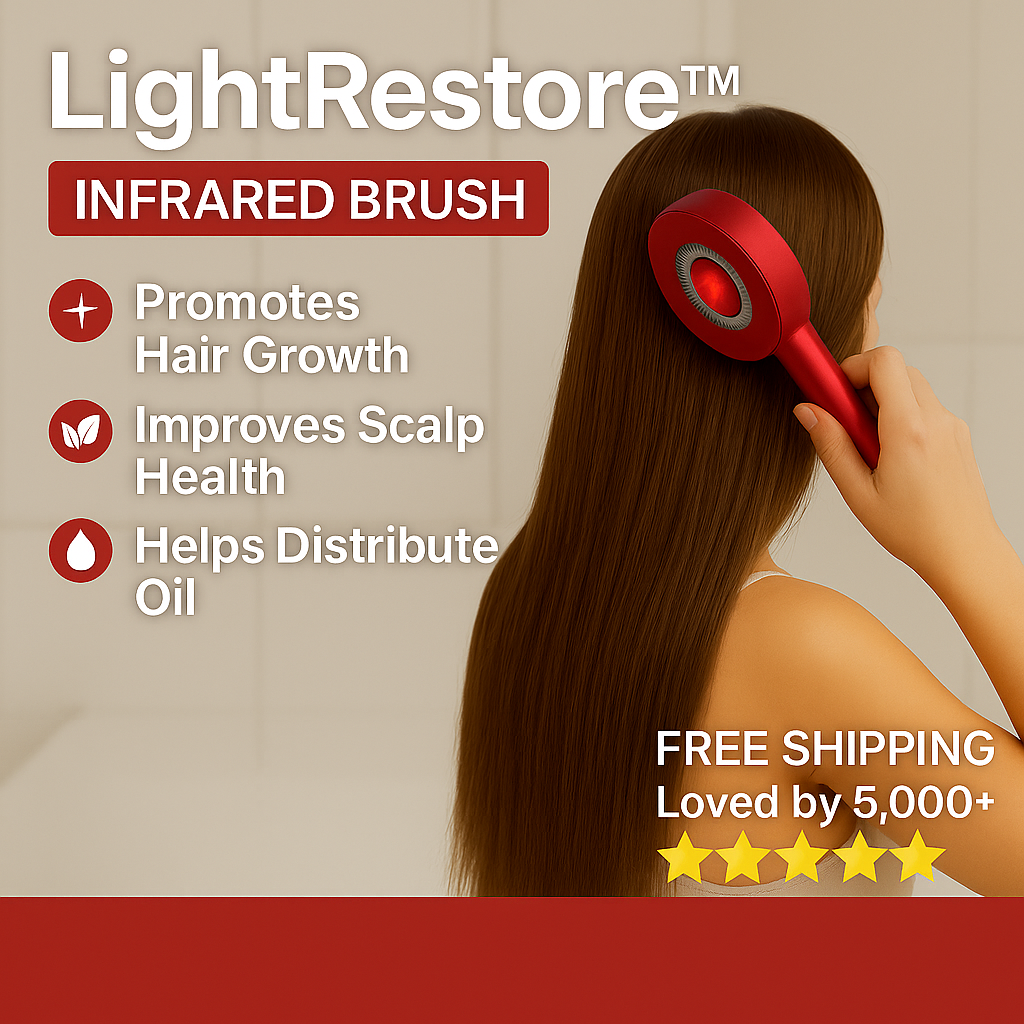 LightRestore™ Infrared Massage Brush